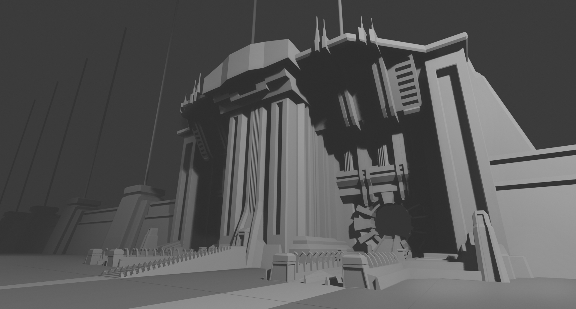 The Gate (3D Blockout)